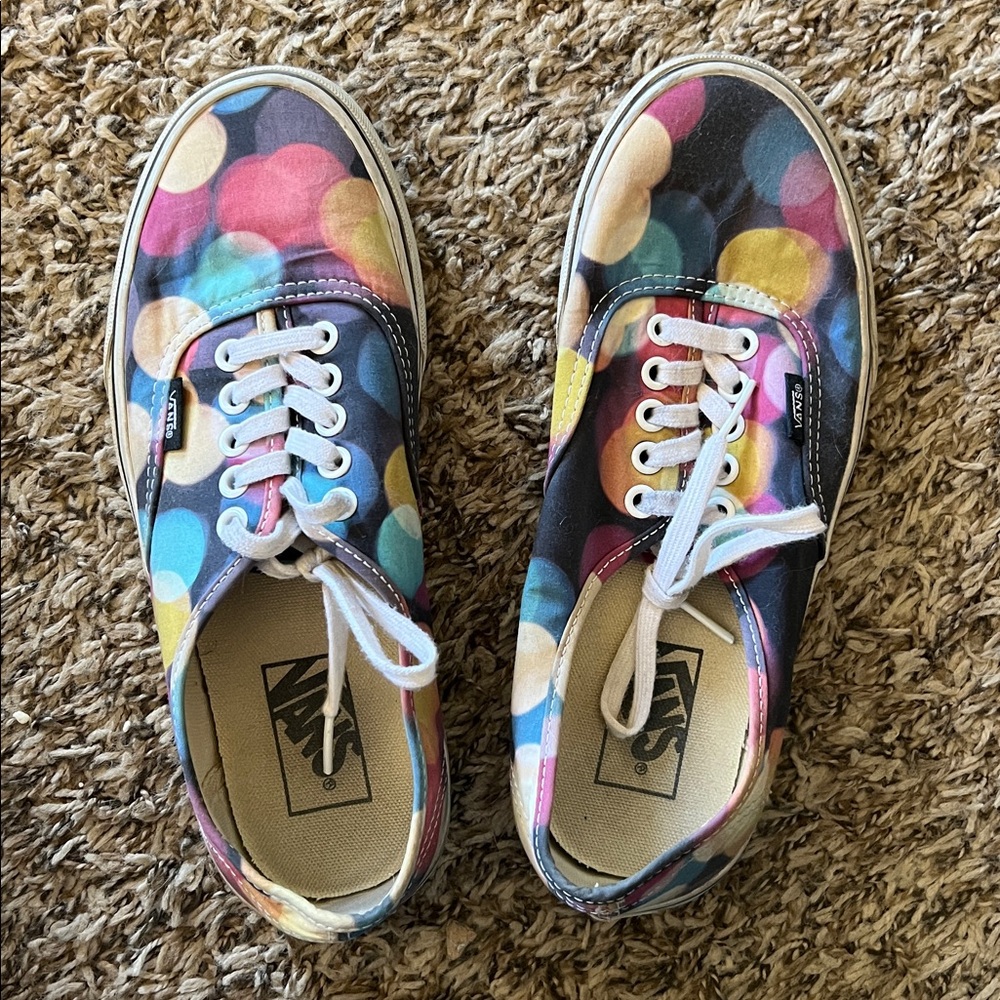 Vans Colorful Bubble Print Sneakers